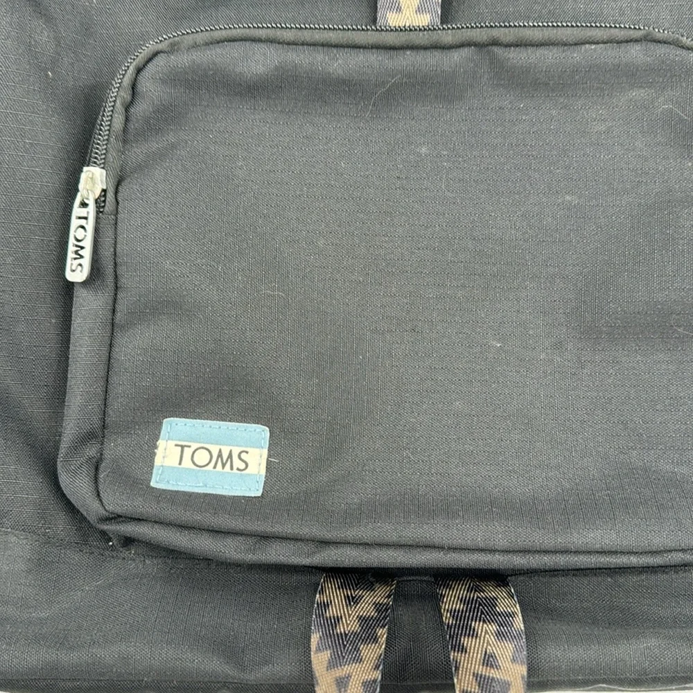 Toms Stand Up Aztec print strap Backpack